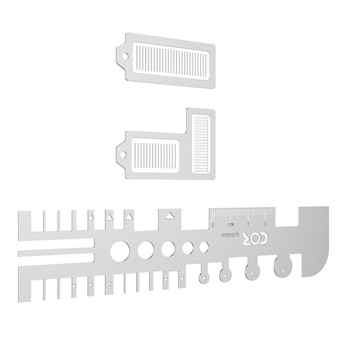 Ke Zuo Gundam metal assembly model making tool etched sheet vise auxiliary ruler hand pressure bending tool plate