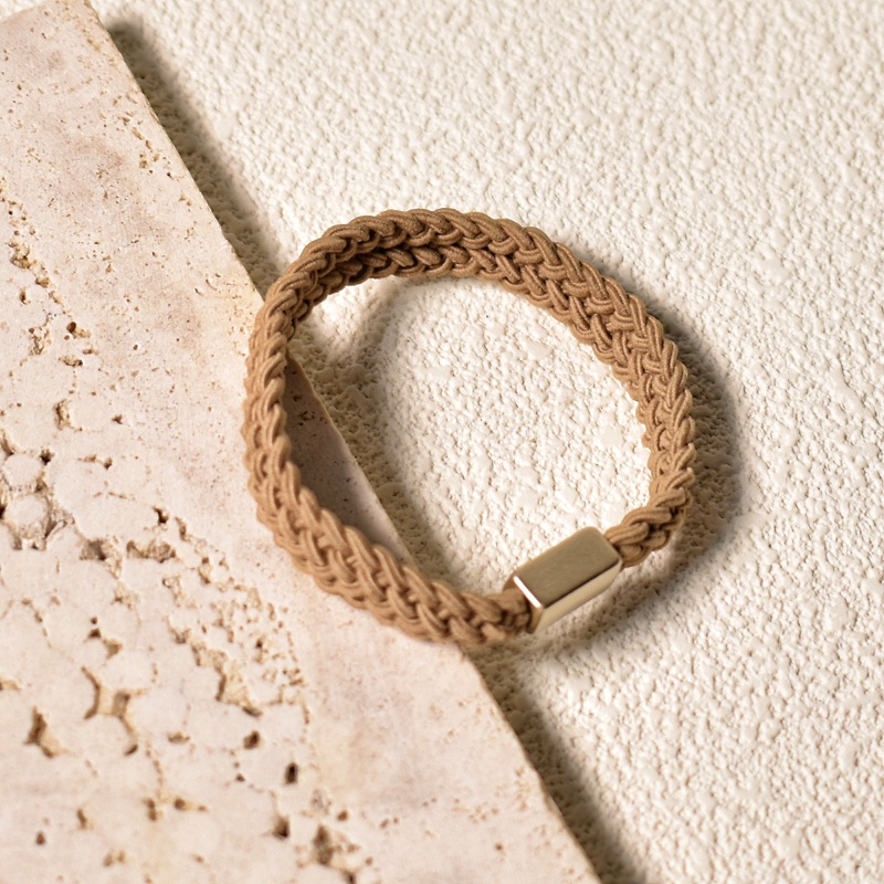 All Seasons Season Women's Gender Simple Style Women's Solid Color Cloth Hair Tie