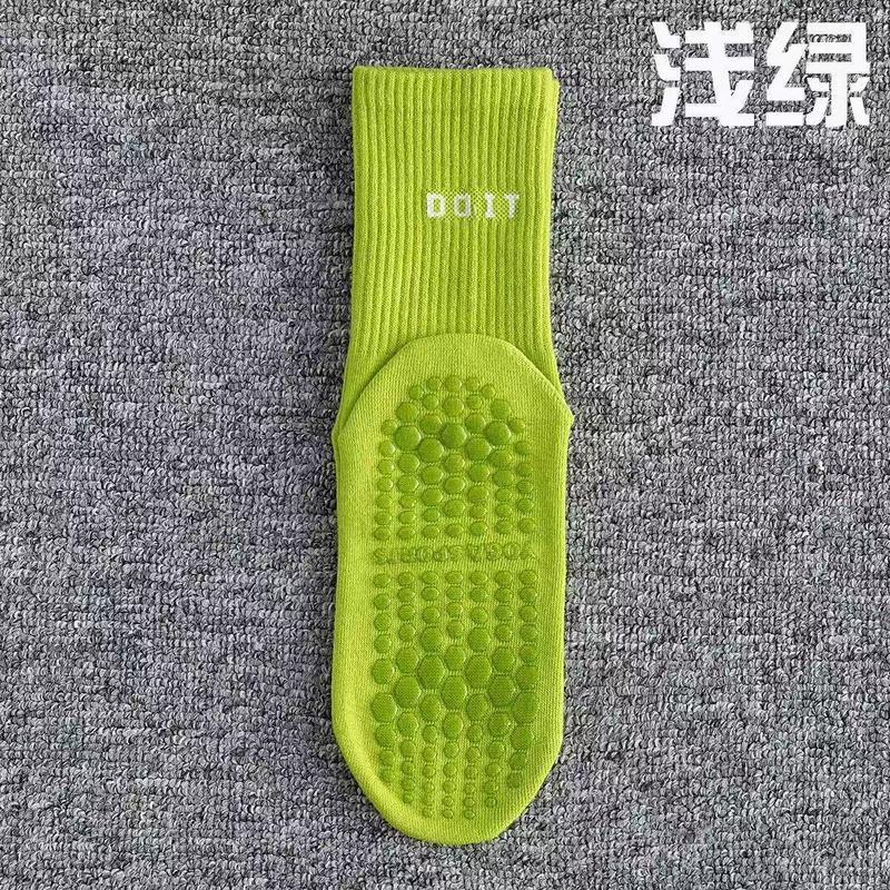 女健身地板袜潮流中筒瑜伽袜鲨鱼裤袜子运动袜吸汗透气普拉提袜子|undefined
