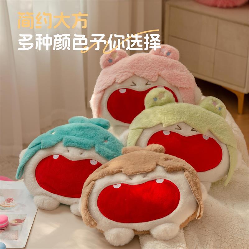 厂家批发爆款充电式热水袋毛绒套子家用暖手宝热敷肚子国标暖宝宝