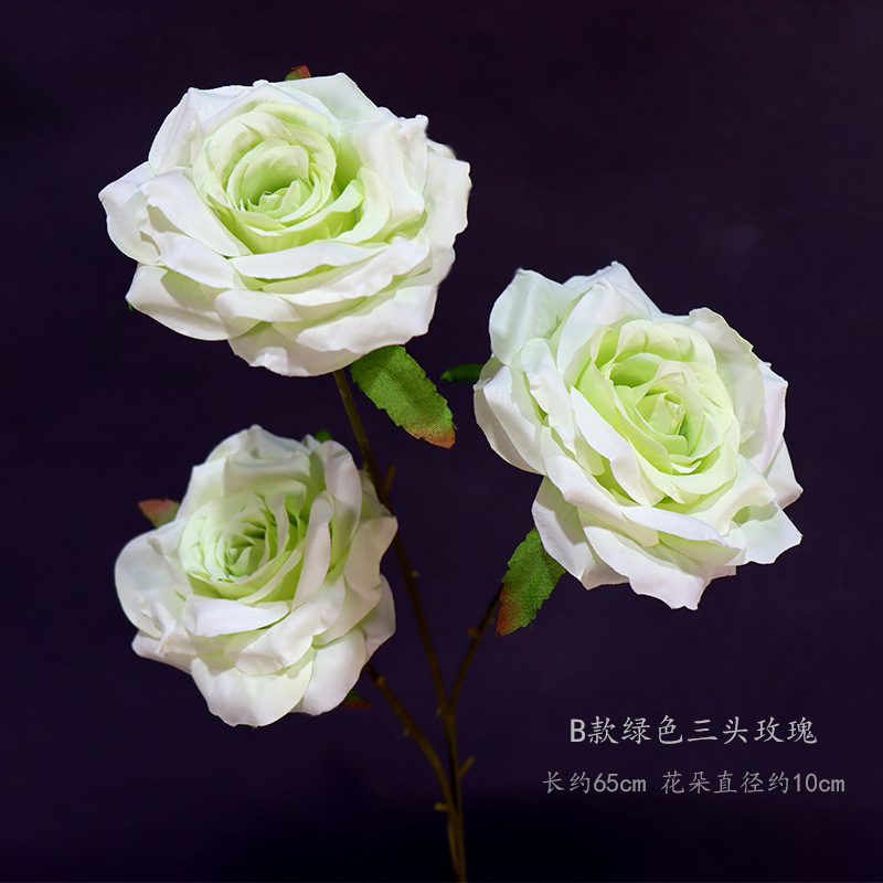 Tipo B verde de tres cabezas Rose