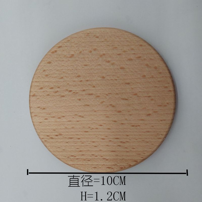 黒胡桃木カップマット実木カップマット家庭用四角いティーマット断熱マット禅意木製マット|undefined