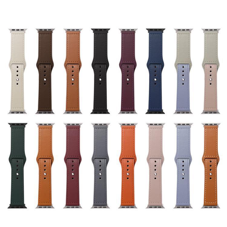 xDfind General Buckle Correa de cuero 22mm