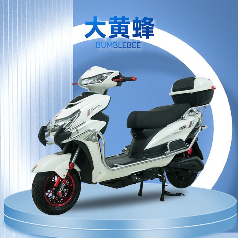 New bumblebee battery car electric bicycle two-wheeled tram high-power electric car customized export wholesale