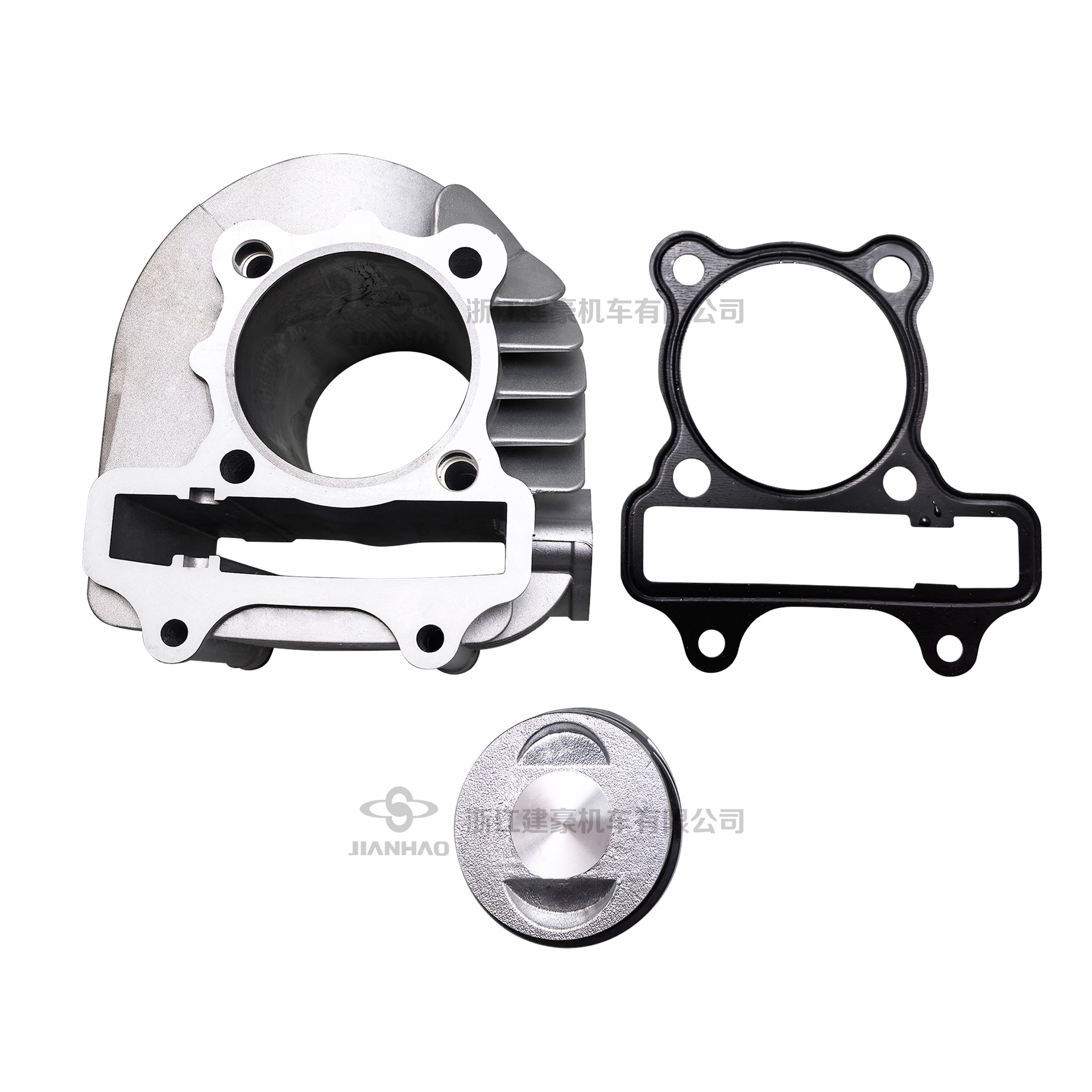 The Engine of the Scooter Is Compatible with the Gy6-161 Cylinder Piston Assembly 61mm