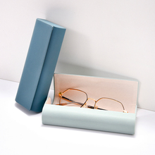 眼镜盒批发 眼镜盒高级感简约便携抗压防压近视收纳盒子 眼镜盒