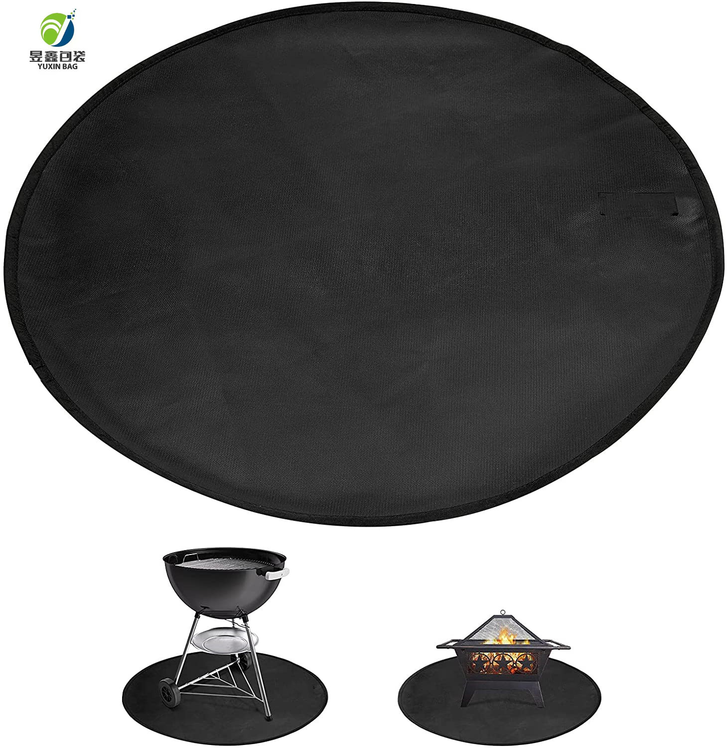 硅胶涂层火坑垫