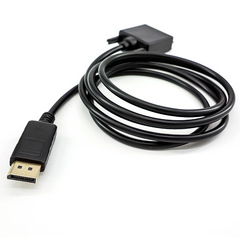 DP to DVI-D 1.8m High-Definition Adapter with Gold-Plated Connectors 1080P