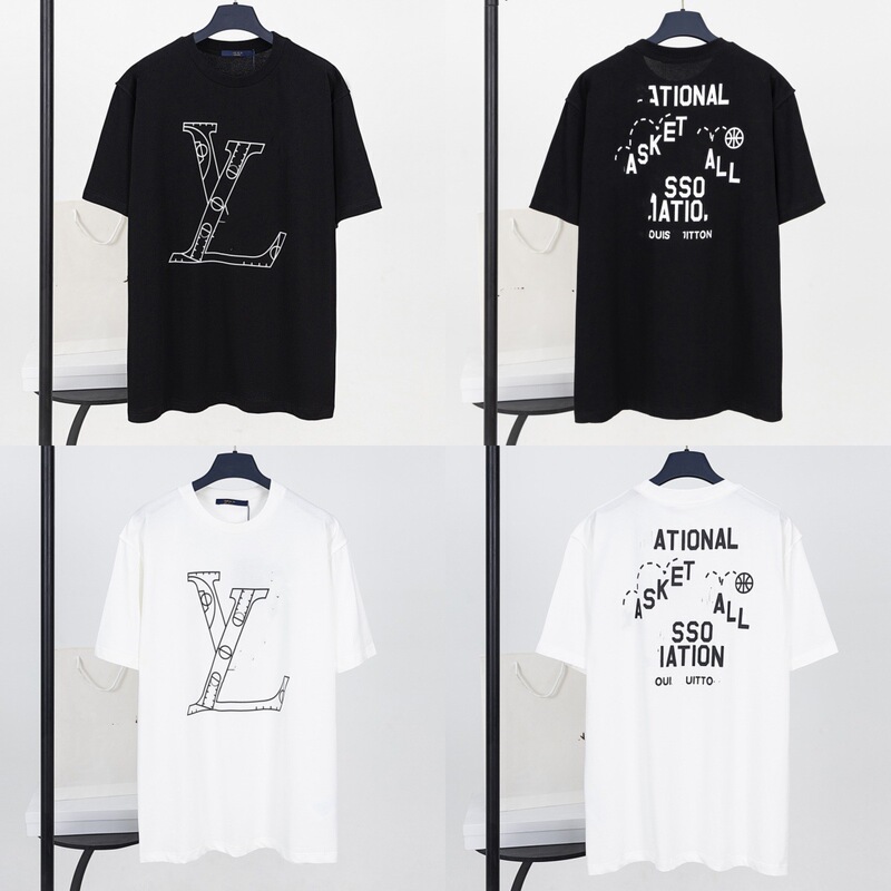 Cross-Border Donkey Family T-Shirt 2025 Summer New Nb Collaboration Basketball Tactical Slogan Loose Unisex Couple Short Sleeve