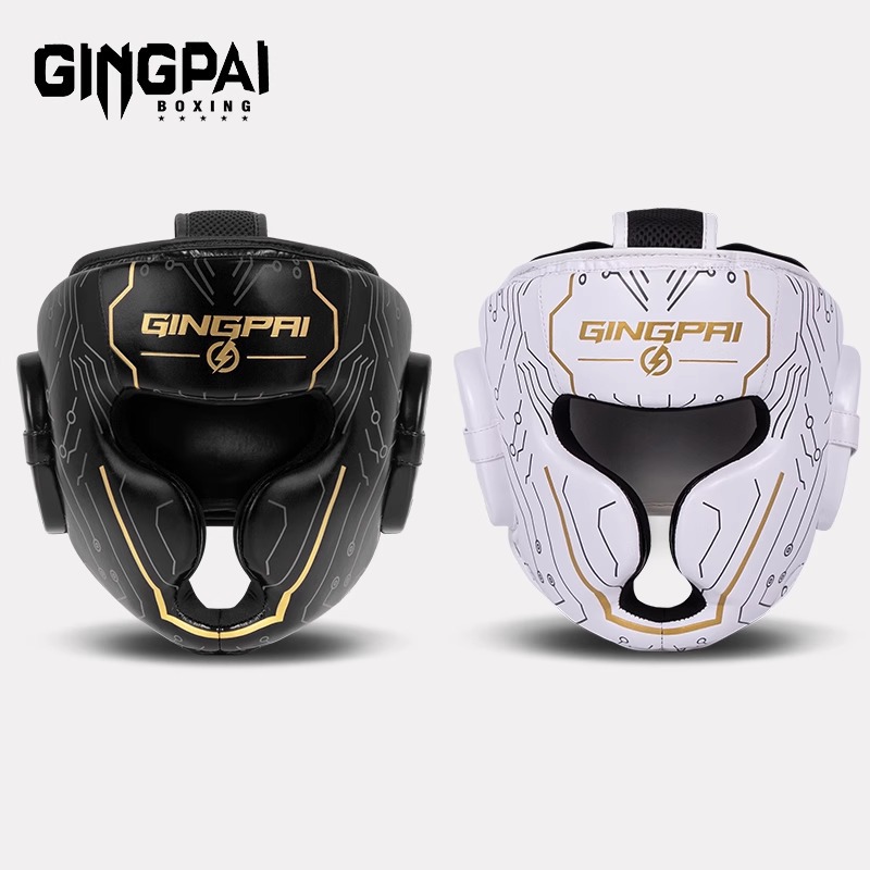 Professional Boxing Helmets for Adults, Children, Men and Women, Sanda Fighting Headgear, Muay Thai, Taekwondo Hats, Training Protective Gear