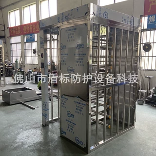 工地考勤全高人脸识别转闸门禁 单双全高旋转门人行通道闸门成品