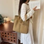 牛津女士大容量学生托特包