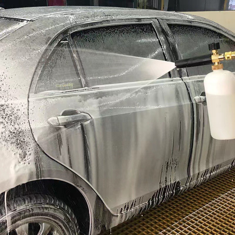 Yili Karcher Guide Car High-Pressure Washer Foam Gun for Car Washing, Special Foam Sprayer, Taizhou PA Pot