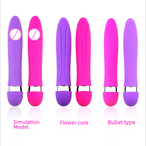 Adult supplies wholesale Dajianggong vibration rod children's toys 10-speed adjustable metal ring massage stick