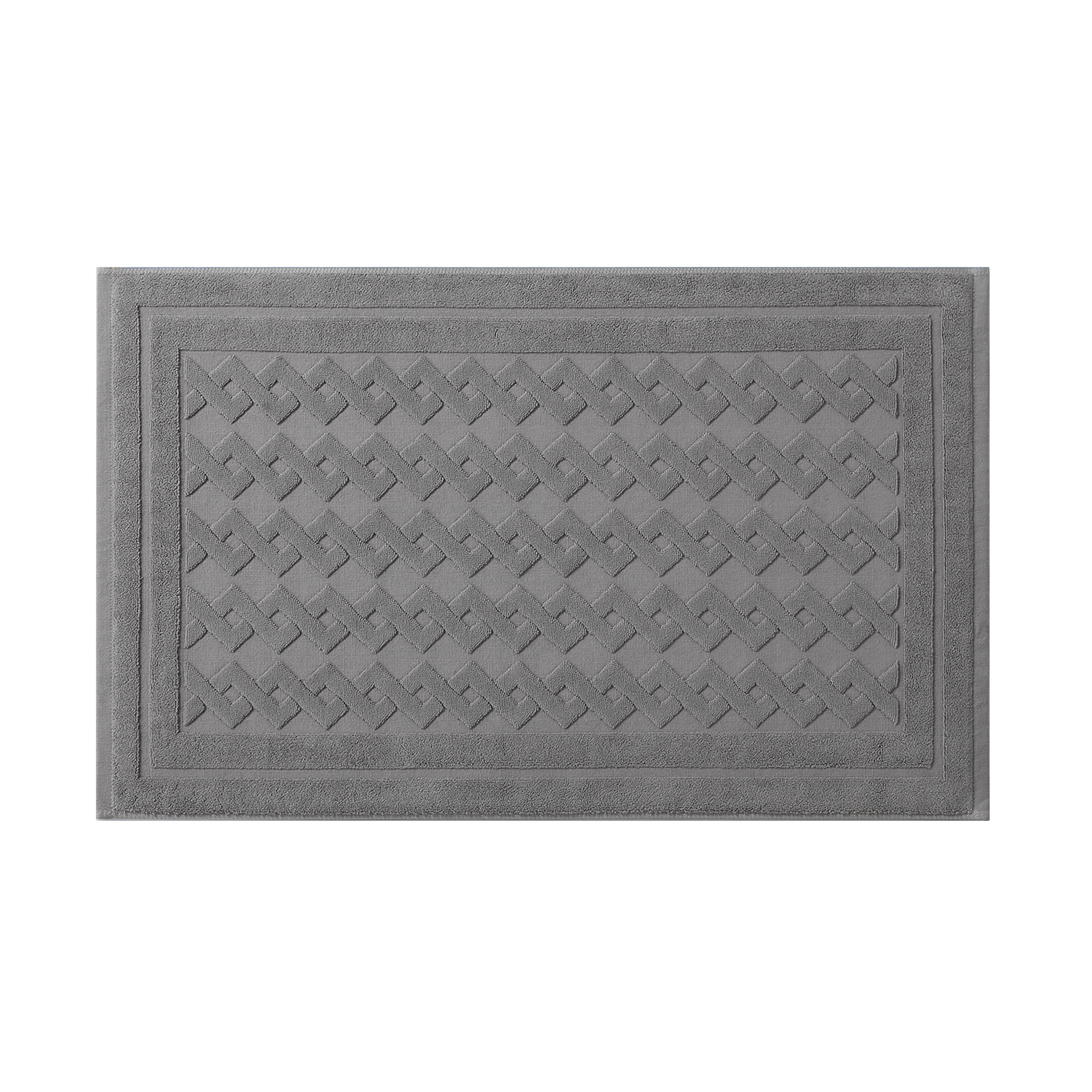 Alfombra de suelo de absorción de agua del baño del hotel gruesa, alfombra de suelo rectangular simple para el baño doméstico