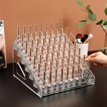 亚克力美甲多层甲油胶展示架透明收纳盒指甲油收纳柜工具置物架YD
