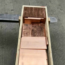 紫铜排零切加工直角折弯打孔铜排机房接地铜条高导热导电紫铜型材
