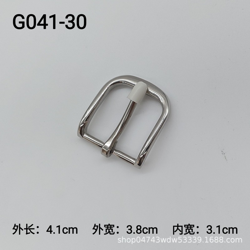 新しいハイエンドカジュアル 304 ステンレス鋼低刺激性ピンバックルベルトバックルベルトアクセサリー 3.0 センチメートル日本語ベルトバックル|undefined