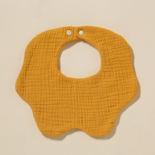 Baby pure cotton newborn bib breathable saliva towel spitting small bib baby boy and girl baby bib spring and summer