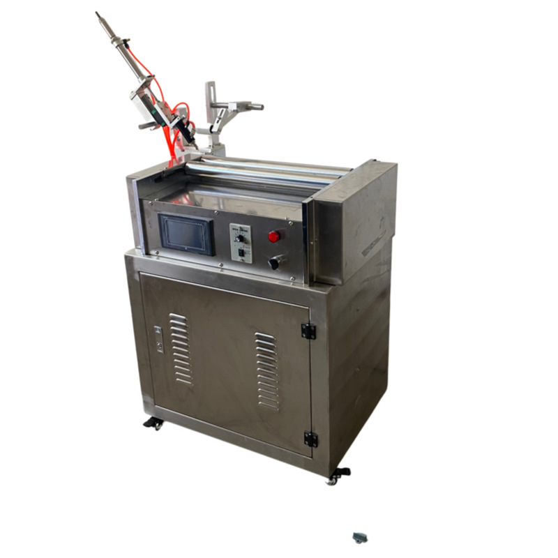 纸管点胶机节省人工纸罐打胶水设备