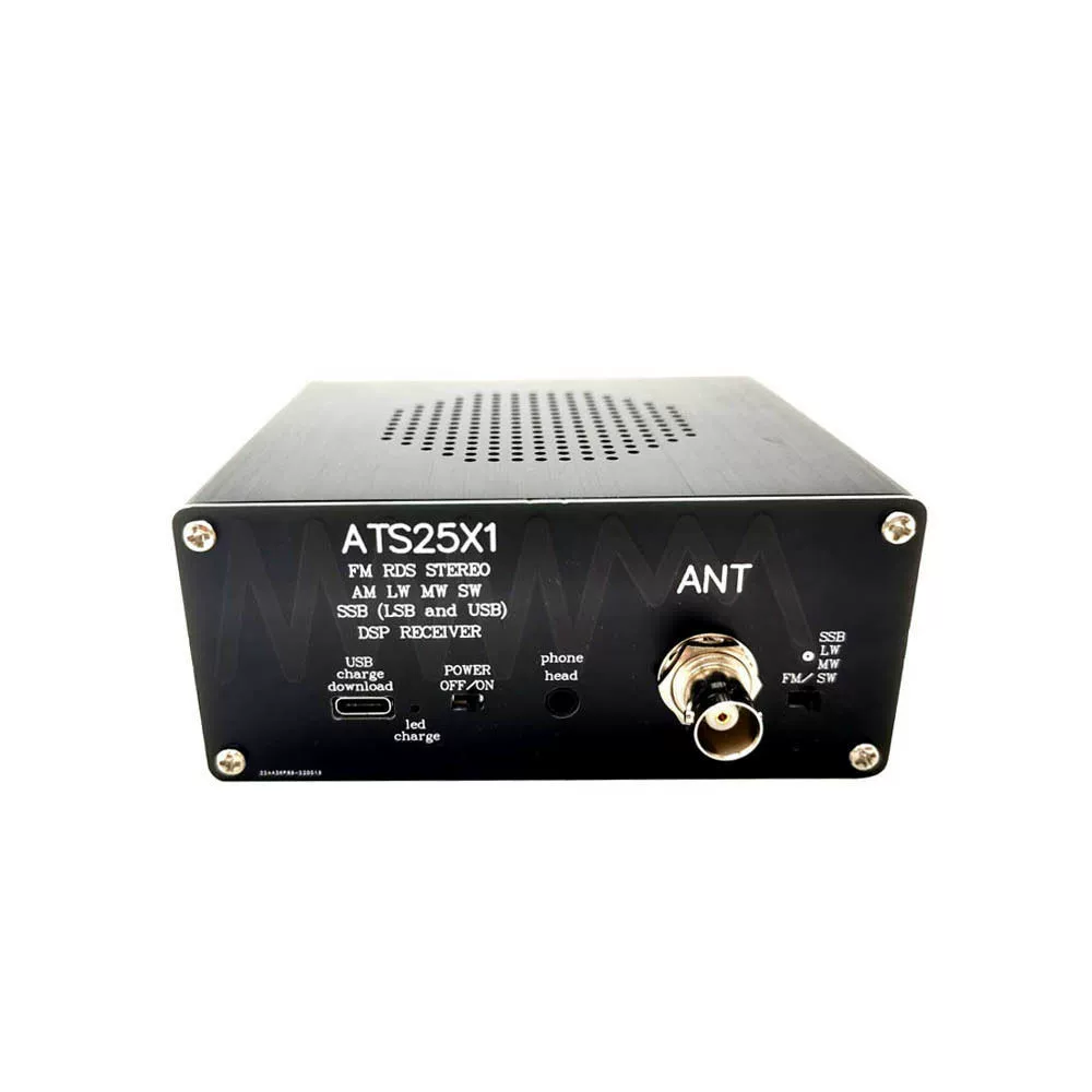 Всеволновой радиоприемник ATS-25 с сенсорным экраном, SI4732, FM, высокая чувствительность