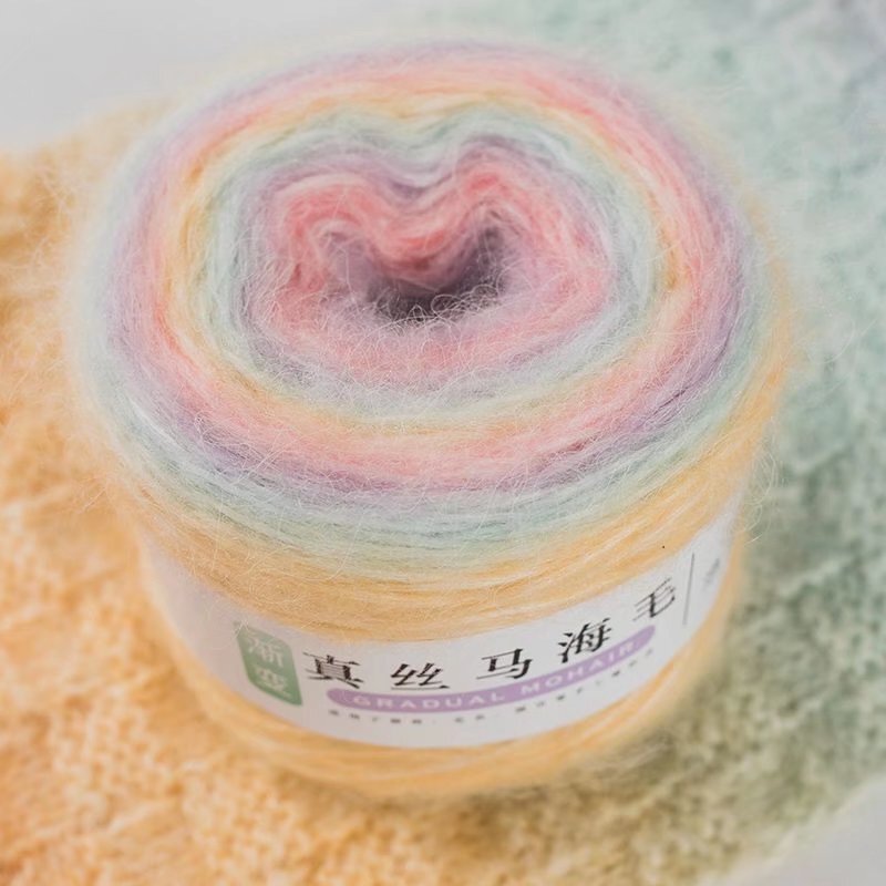 Wool and Acrylic Blend Knitting and Weaving Casual Yarns, Best-Selling Yarns for Crochet Hats, Scarves, and Hand-Knitted Crafts Wool and Acrylic Blend Knitting and Weaving Casual Yarns, Best-Selling Yarns for Crochet Hats, Scarves, and Hand-Knitted Crafts