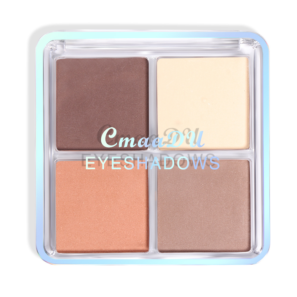 Check it out! Link Disclaimer - Exclusive for foreign trade :CmaaDU 4-color Eyeshadow matte Pearlescent Eyeshadow palette undefined