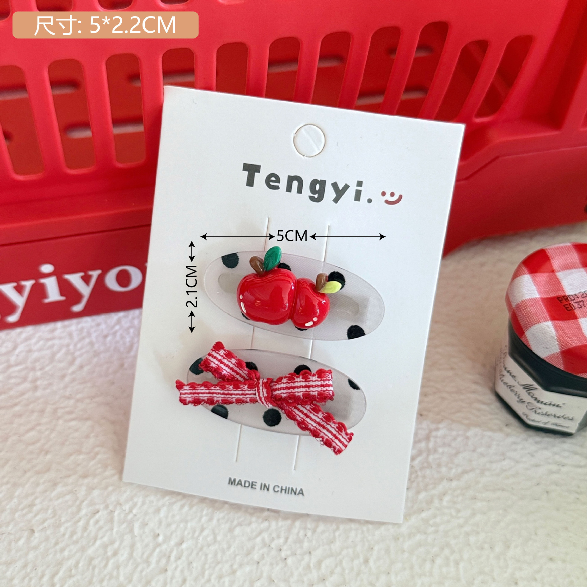 Lindo dibujos animados acrílico cachorro horquilla combinación heartbreak hairpin flequillo clip para niños flequillo clip accesorios para el cabello