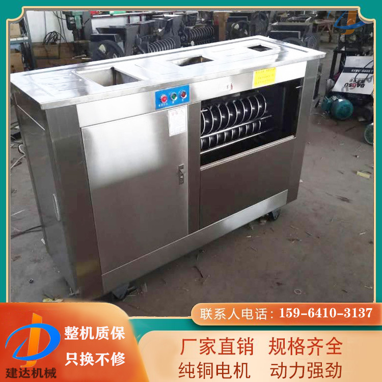不锈钢两项电馒头成型机对辊不沾面圆形馒头机商用快速馒头加工机