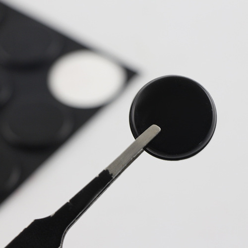 Dongguan die-cut black spherical silicone mat furniture table and chair cushion silicone pads silent shock absorption anti-slip anti-collision granules