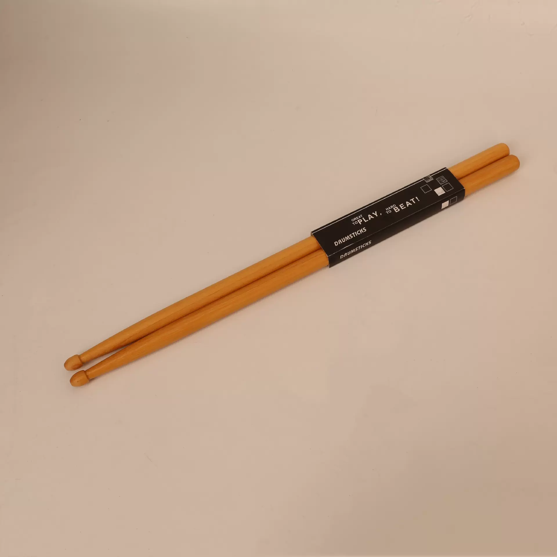 黄胆5A鼓槌棒一对纯实木架子鼓棒哑鼓鼓锤爵士鼓儿童成人练习鼓锤