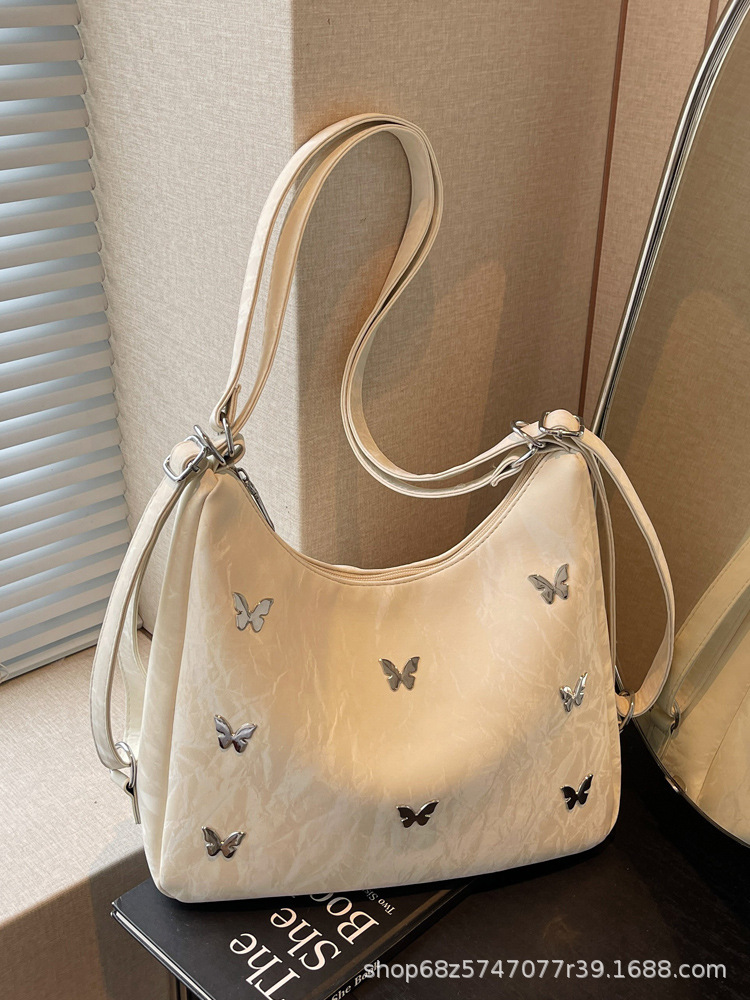 Capacious trend one-shoulder bag