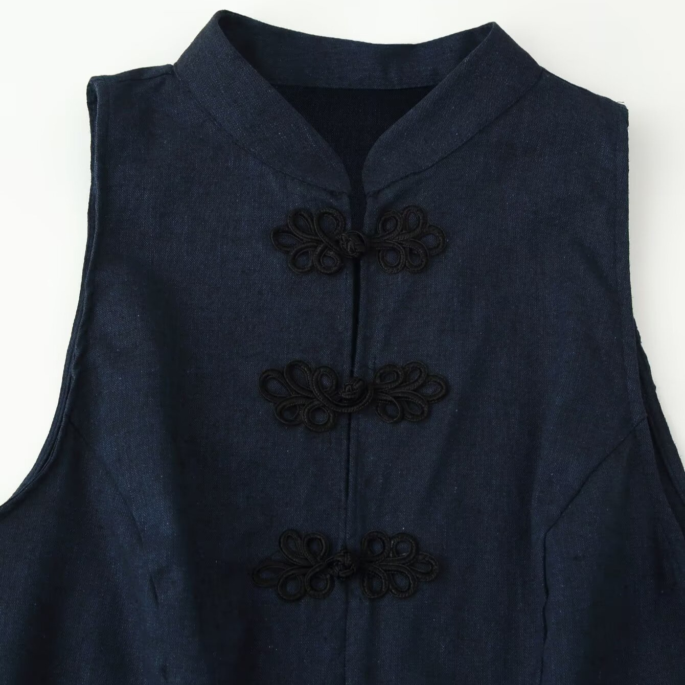 ZAZA hecho en casa estilo europeo y americano al por mayor ropa de mujer de moda de hilo de lino nudos de falda corta blusa 7756826