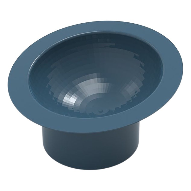 Gato Tazón de fuente de alimento de pie alto Tazón oblicuo boca gato protección del cuello Diamante Tazón gato tazón de plástico para beber tazón de fuente del animal doméstico