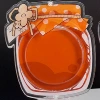 Jam jar - orange