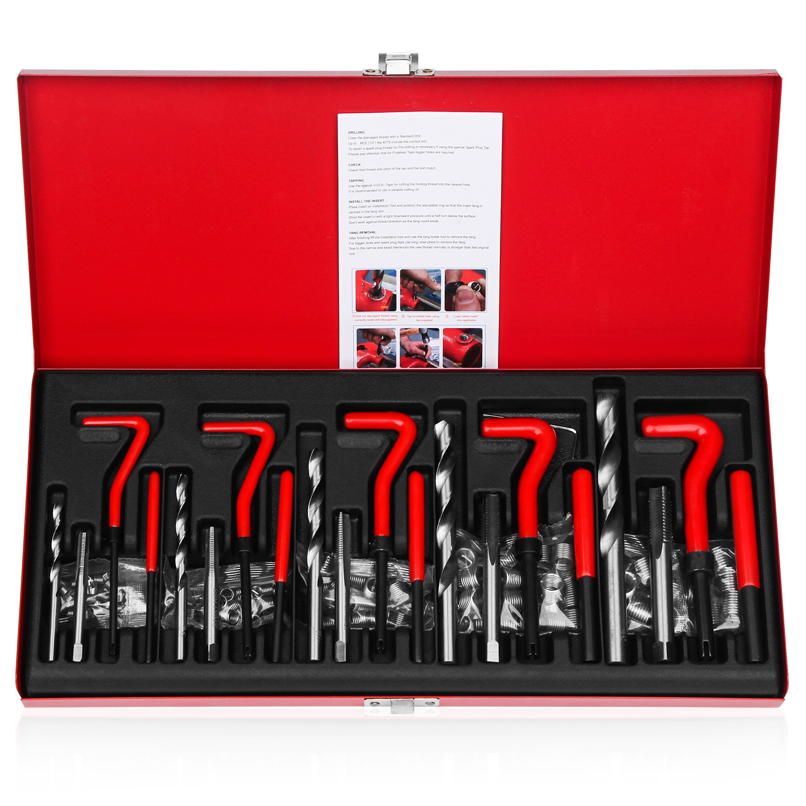 Juego de Destornilladores de 131 Piezas para Auto, Tornillos Especiales, Reparación