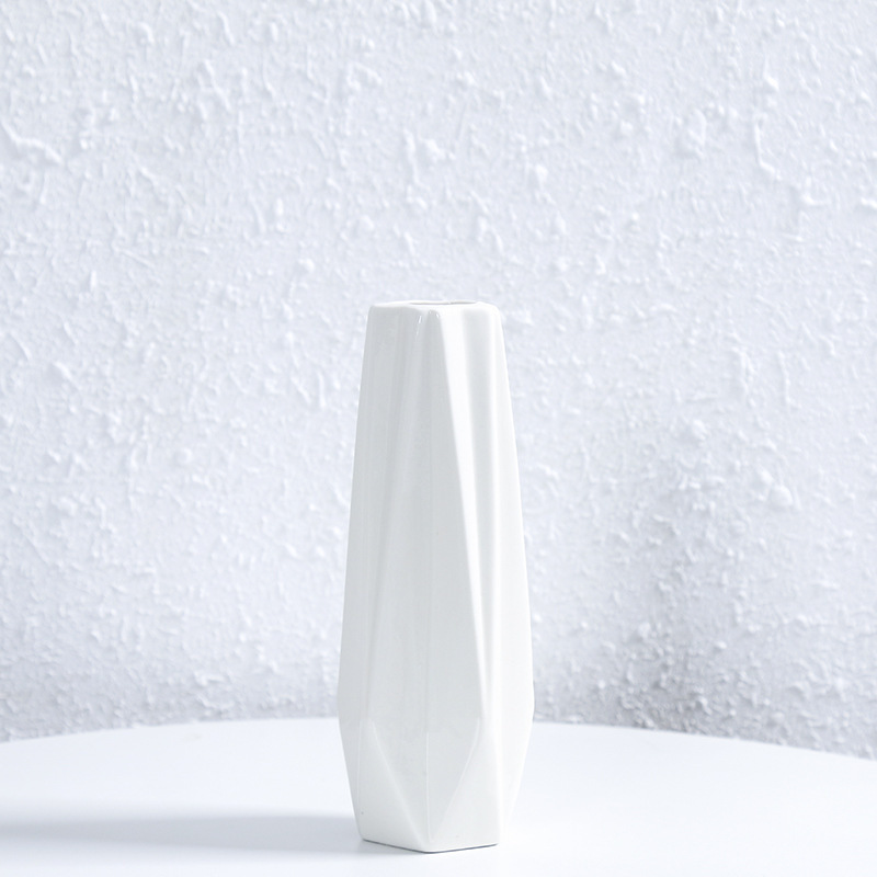 Floral de cerámica decorativa sala de estar simple TV gabinete decoración de flores secas mesa de comedor floral artesanal inswind