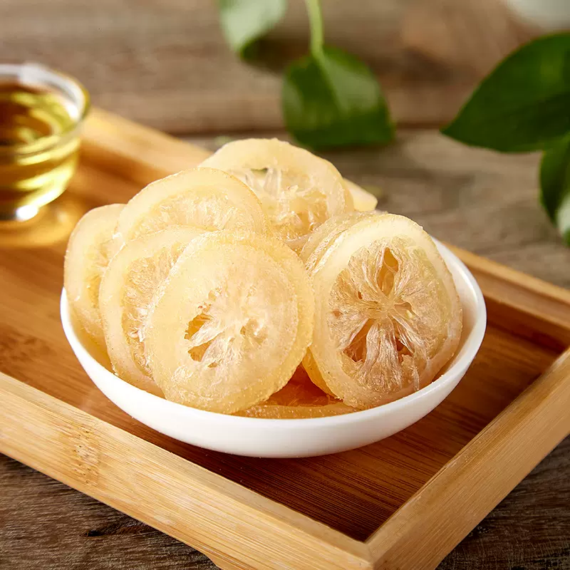 批发柠檬果干蜜饯酸甜水晶柠檬片果脯休闲零食小吃超市专卖店散装