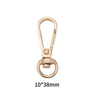 Zinc alloy fish mouth buckle dog buckle plate buckle spring ring key buckle hardware accessories connection universal rotary buckle wholesale
