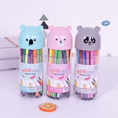 洗える水彩ペン ペイントブラシ カラーペン 幼稚園児用ペイントブラシ 12色 新学期ギフト