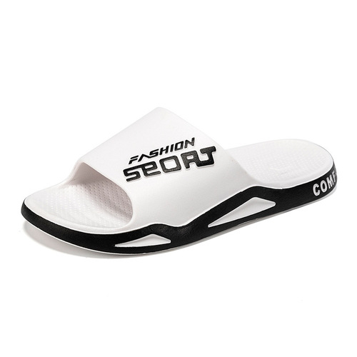 Men's Summer Outdoor Slides with Soft Rubber Soles, Non-Slip and Durable Sports Thick-soled Slippers for Women