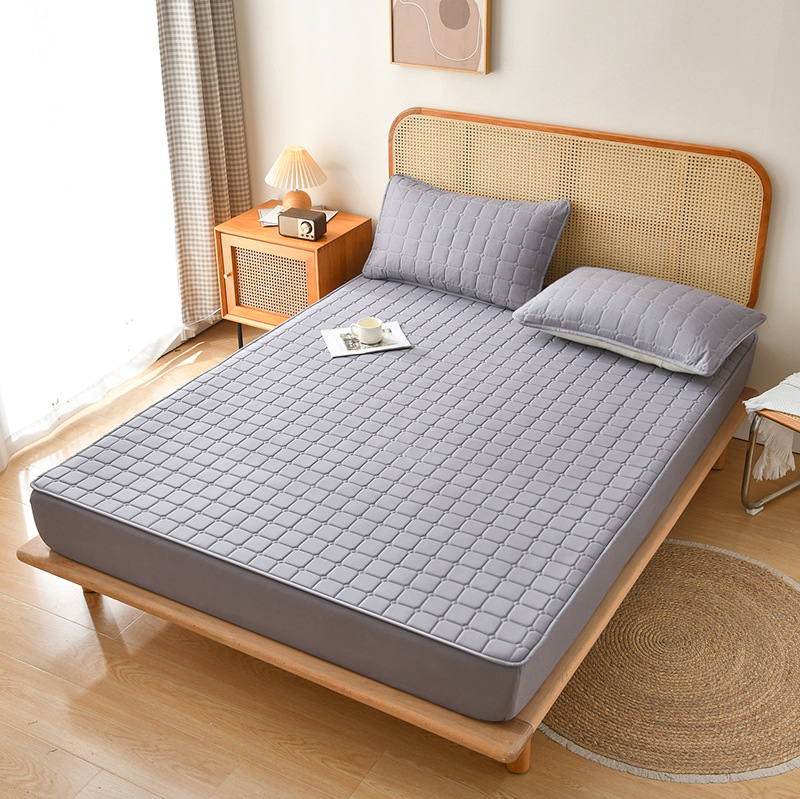 Protector Class A For Mothers Infants, Cross-Border Brushed Sheet Student Mattress Protector, Dustproof And_voghion.com