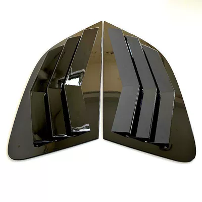 Other Automotive Exterior Supplies Plus, this product is a carbon - 26-pieces-of-black-painted-window-louvers-for-the-changan-cs55-plus-with-drainage-holes