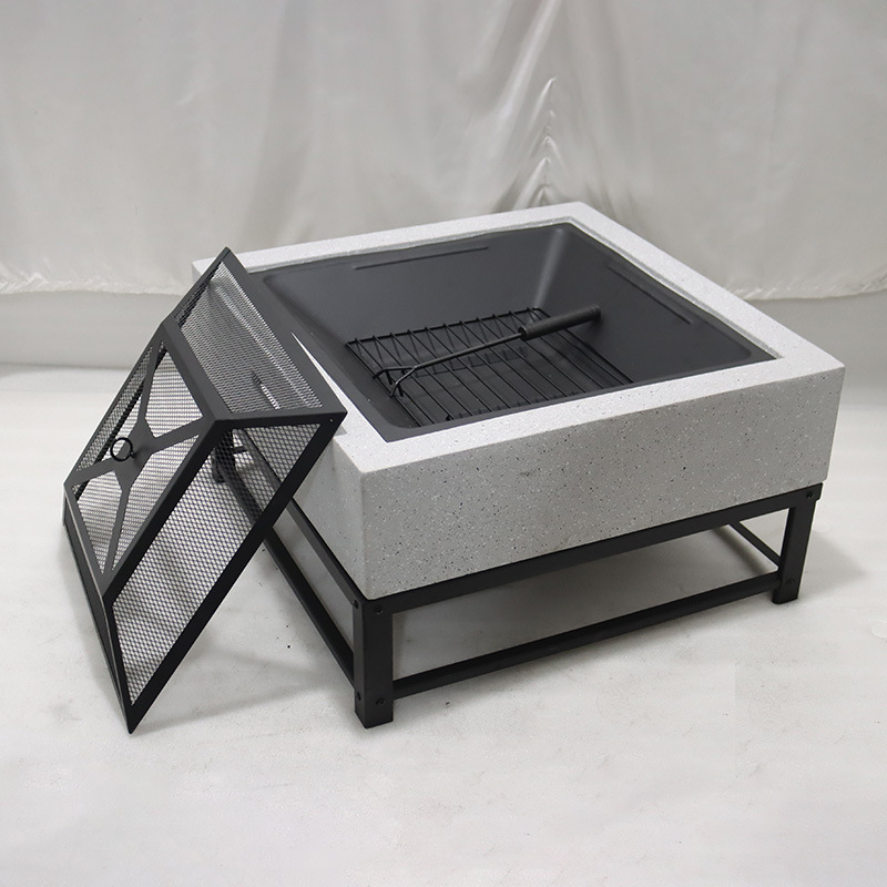 horno de calentamiento de óxido de magnesio horno de parrilla de gran tamaño horno de parrilla multifuncional hogar horno de carbón de leña horno de parrilla de leña