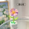 Love flower pot plant (color box installation)