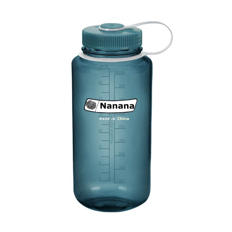 Capacious handheld plastic space teapot for water for gym, 1000 ml, 32 oz
