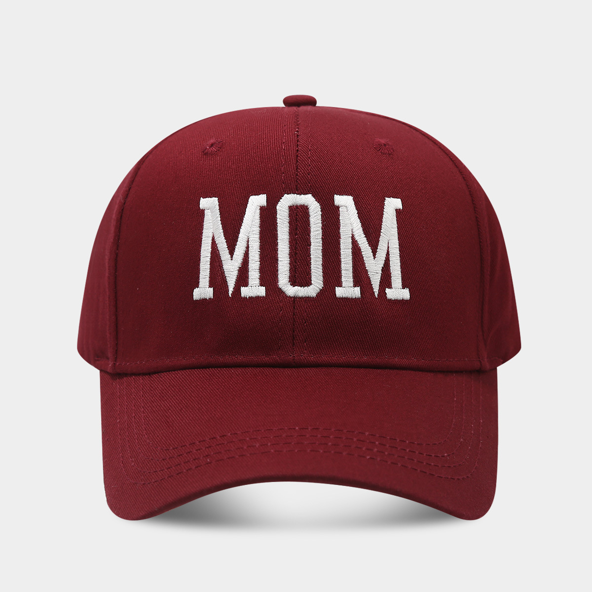 Amazon Venta caliente lavado algodón papá mamá gorra de béisbol bordada vintage deportes casual enarboló marea sombrero para el sol