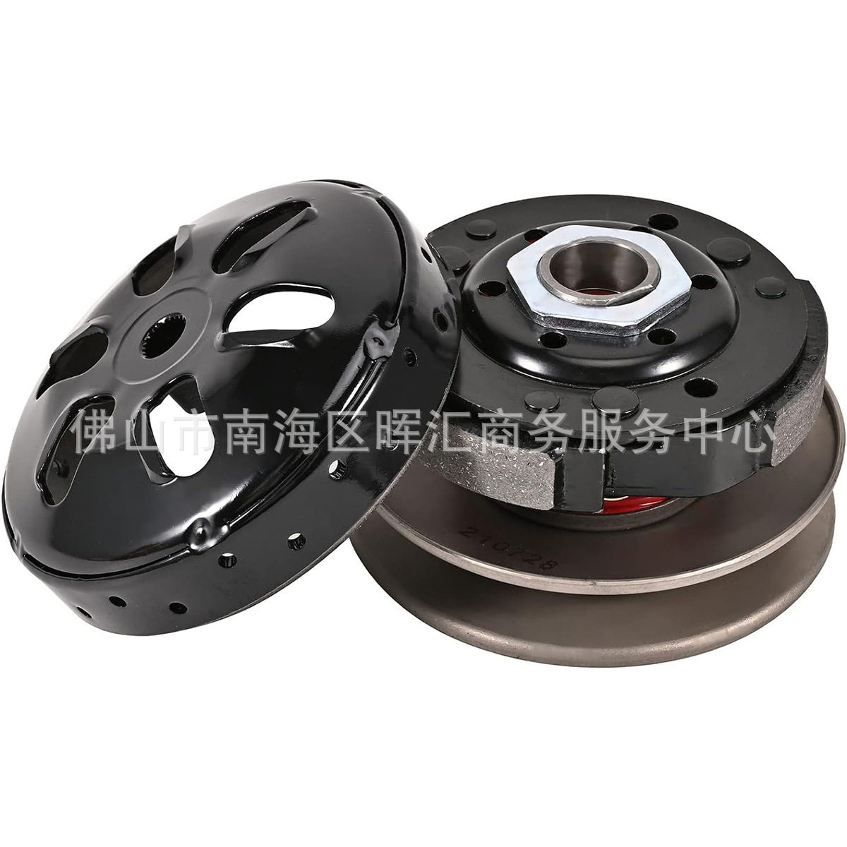 Accesorios de modificación de motocicleta de pedal GY6 125 150 embrague ATV correa de disco accionado por el conjunto de rueda motriz