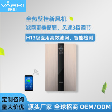 OEM代加工ODM定制壁挂式新风机家用新风系统换气机PM2.5净化杀菌