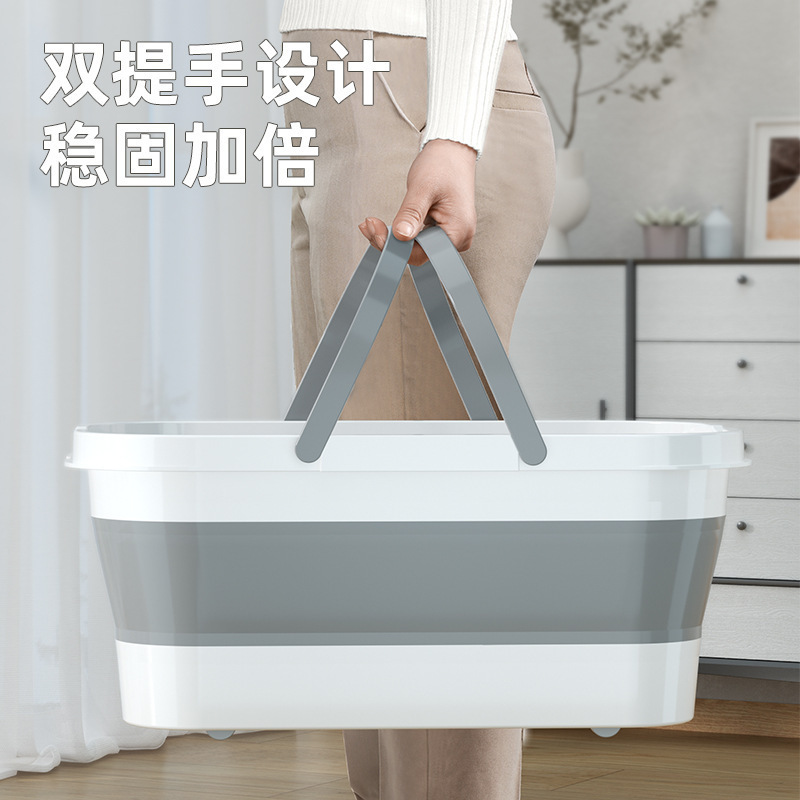 Butterfly Mop for Home Use, Hands-Free Washing, Dual-Use for Wet and Dry Cleaning, Rotating Bucket Integrated Mop for Household Floor Cleaning, Cross-Border